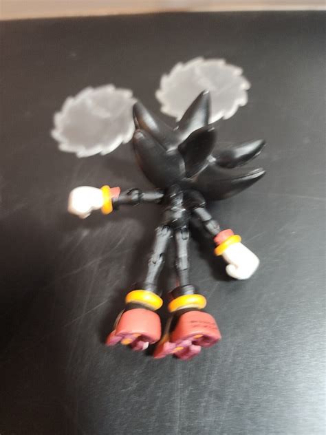 Mavin Jazwares Shadow The Hedgehog Action Figure 3 Metal Sonic RARE