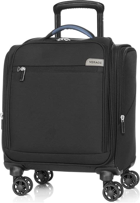 carry on underseat luggage with wheels & usb port, wheeled spinner bag carry-on luggages for ...