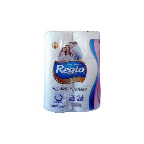 Papel Higi Nico Regio Doble Hoja Super Class Familia Rollos M