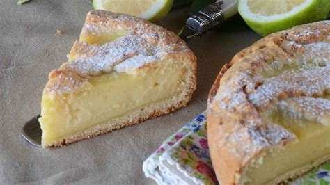 Tarte crémeuse au citron un dessert fondant et sublime