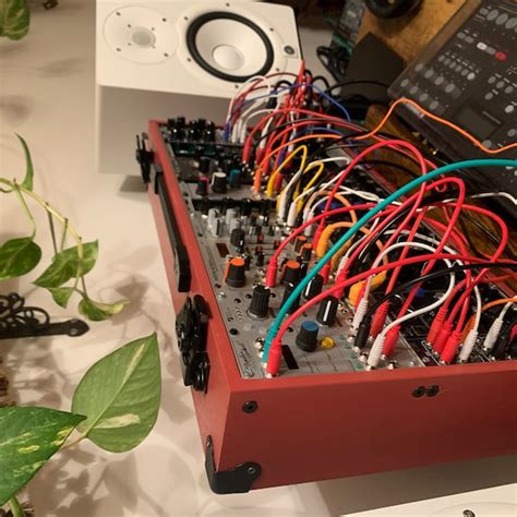 Eurorack Case Powered 6u Inclined Natural Etsy
