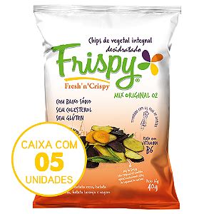 Loja Frispy Snacks saudáveis de vegetais