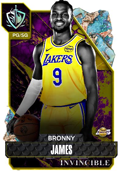 NBA 2K24 2KDB Custom Card Son Of Lebron