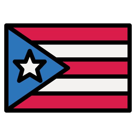 Puerto Rico Flag Png Transparent Images