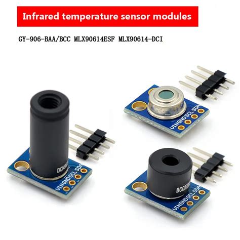 Infrared Temperature Sensor Module GY 906 BAA BCC MLX90614ESF MLX90614