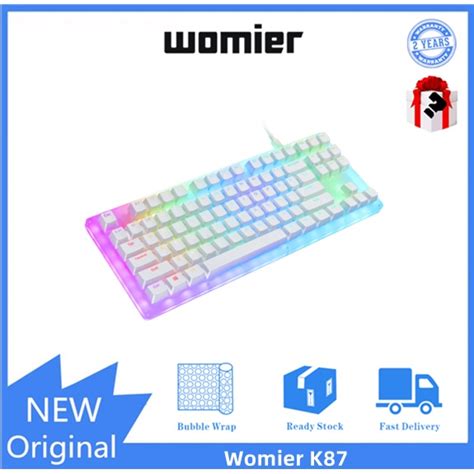 Womier K Wired Hot Swap Rgb Mechanical Keyboard Shopee Philippines