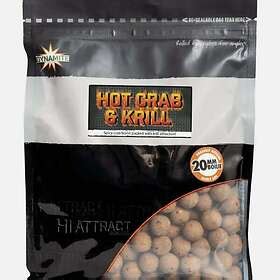 Dynamite Baits Big Fish Hot Crab Krill Boilies 1 8kg 20mm Black