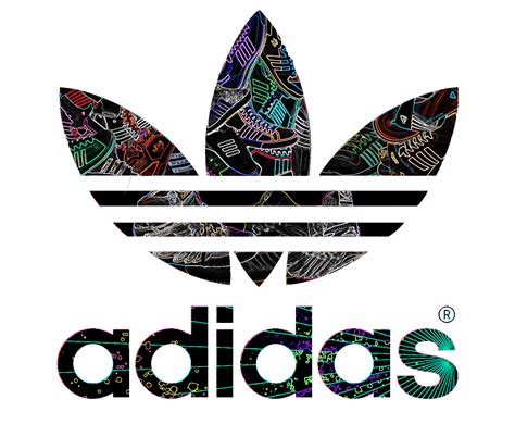 Adidas shoes inside the logo by Kil3y on DeviantArt