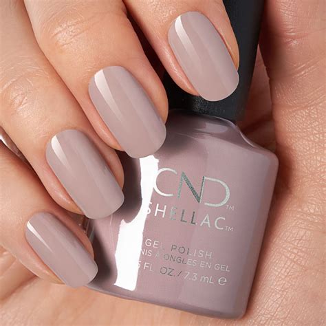 Cnd Shellac Field Fox Gel Polish A Perfect Neutral Shade Unghie