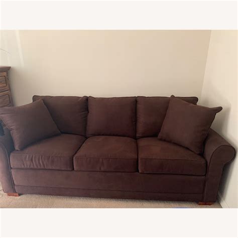Chocolate Brown Queen Sleeper Sofa Aptdeco