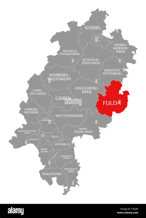 Mapa De Fulda Fotografías E Imágenes De Alta Resolución Alamy