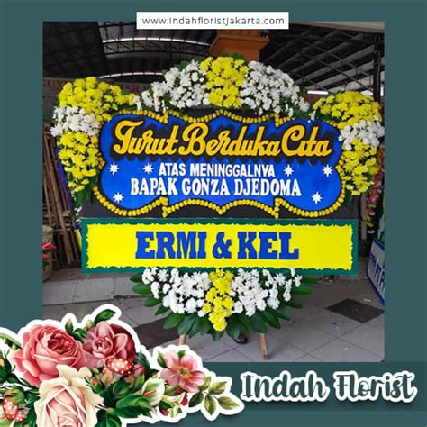 Bunga Papan Duka Cita Indah Florist Jakarta