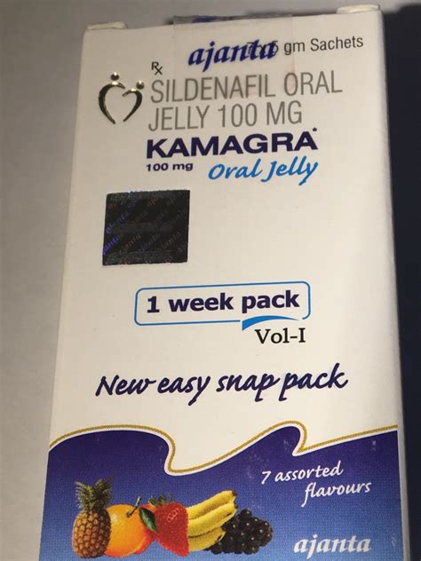 4 Packs Kamagra Oral Jelly Sildenafil 100 Mg Sildamaxonline Uk