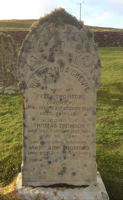 Thomas Thomson M Morial Find A Grave