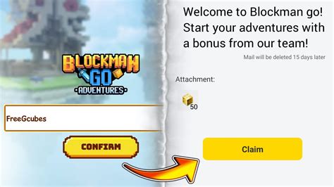 New Codes For Free Gcubes In Blockman Go How To Get Free Gcubes In