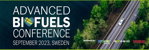 Advanced Biofuels Conference 2023 Bioenergy