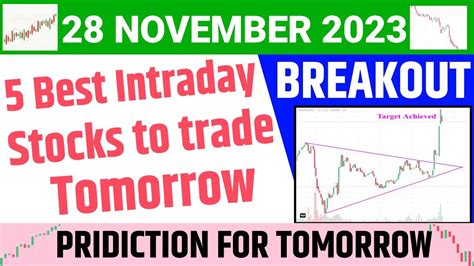 Breakout Stocks For Tomorrow Intraday Stocks For Tomorrow