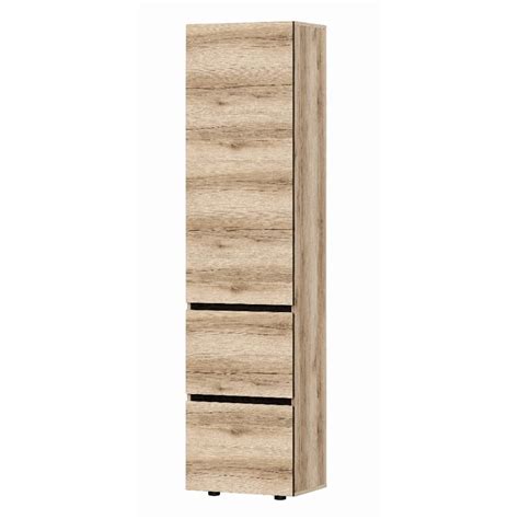 Шкаф пенал «Одри», без ящиков, 501×346×2000 мм, дуб делано/венге ...