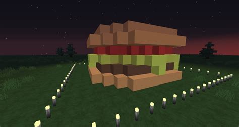 Giant Burger Minecraft Map