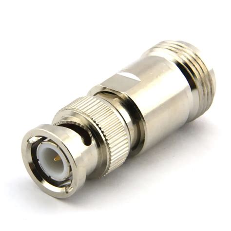 BNC Male To N Female RF Coaxial Adapter BNC To N Coax Jack Connector RF