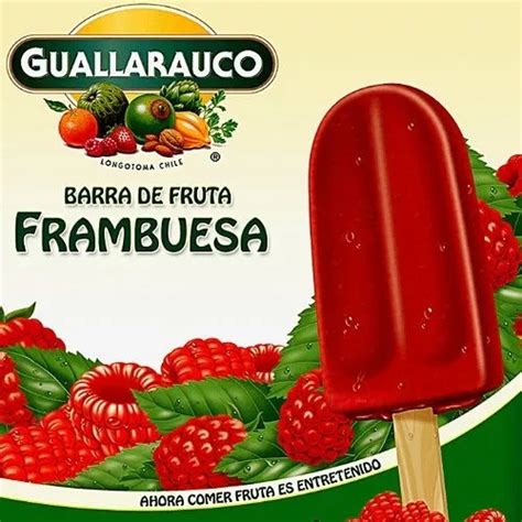 Helado Paleta Frambuesa Guallarauco Gr