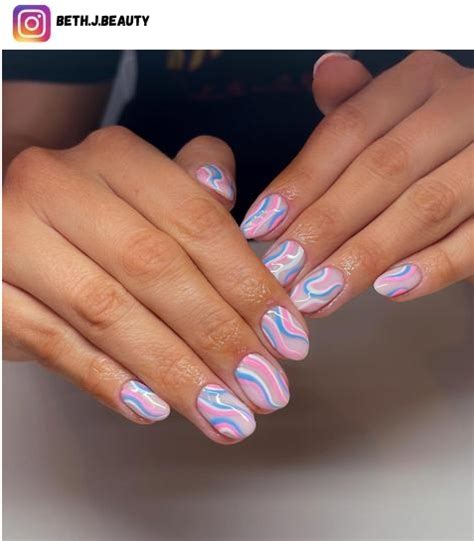 56 Gender Reveal Nail Ideas For 2024 Nerd About Town