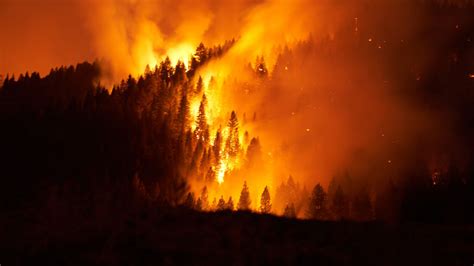 Los Fuertes Vientos Reavivan Incendios Forestales En Buena Parte De