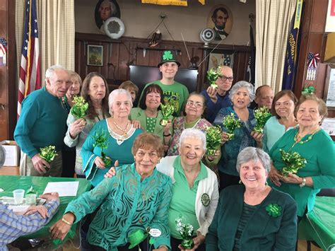 Seniors Are In High Spirits At St Patricks Day Celebrations