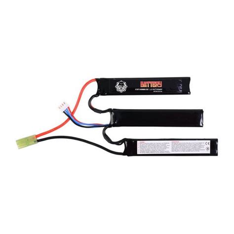 Batterie Airsoft LiPo 11 1V 1100 MAh 25C 3 Stick Blowback Fr