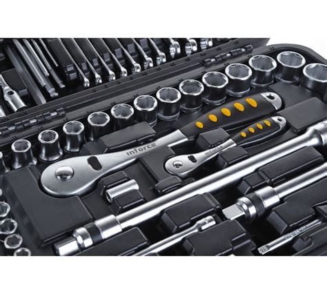Набор инструментов Inforce 85 предметов 1/2", 1/4" Inforce 06-07-14 ...