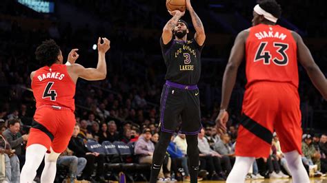 Anthony Davis Luce Con 41 Puntos Y Lakers Gana De Manera Dramática A