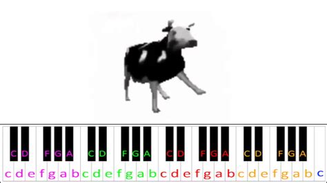 Polish Cow | Piano Letter Notes