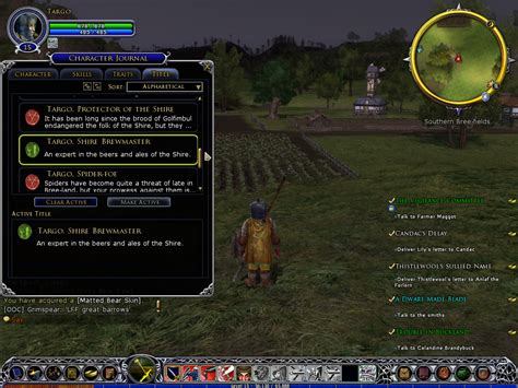 Screenshot Of The Lord Of The Rings Online Shadows Of Angmar Windows