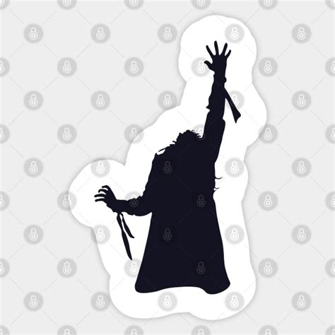 The Exorcist Silhouette - The Exorcist - Sticker | TeePublic