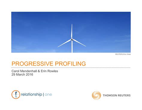 Progressive Profiling, Use Cases and Implementation | PDF