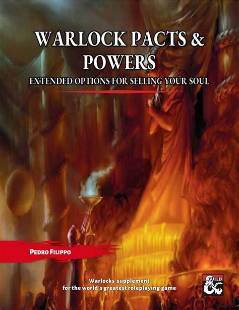 Warlock Pacts And Powers Extented Options For Selling Your Soul