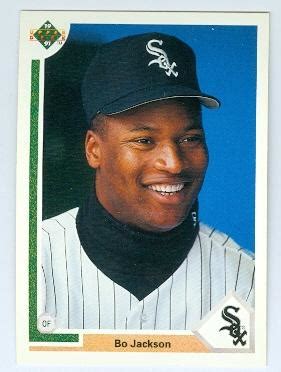 Bo Jackson Baseball Card Chicago White Sox Bo Knows Upper Deck