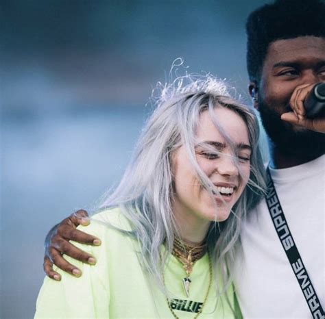 Billie Eilish Daily On Twitter Billieeilish S Lovely With Khalid