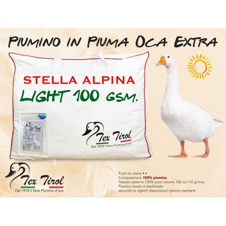 Il Piumino Tex Tirol STELLA ALPINA Nella Versione 4 Stagioni Ideale Per