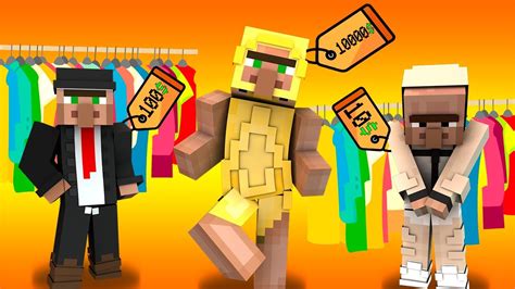 КТО КРУЧЕ ?! МАГАЗИН ОДЕЖДИ ДЛЯ ЖИТЕЛЕЙ В МАЙНКРАФТ | VINCHI minecraft ...