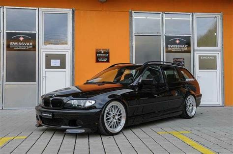 Bmw E46 3 Series Touring In Black