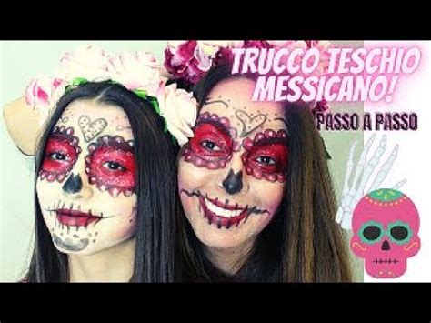 TRUCCO TESCHIO MESSICANO O CATRINA PASSO A PASSO PER HALLOWEEN