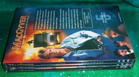 NEW RICHARD DEAN ANDERSON MACGYVER FIFTH 5TH SEASON 5 FIVE 6 DISC TV