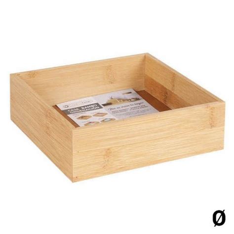 Confortime Multiuso Box Organizer In Bamb Brycus