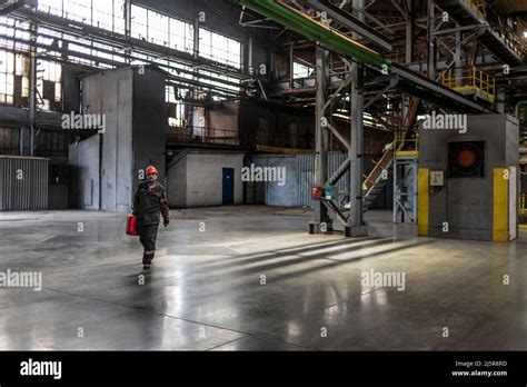 Working Process At The Zaporizhstal Steel Plant In Zaporizhzhia