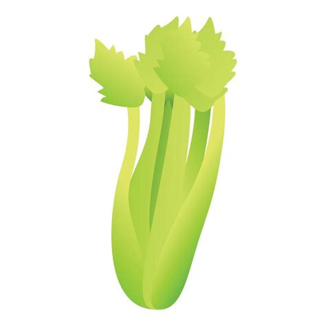 Farm Celery Icon Cartoon Style 14226915 Vector Art At Vecteezy