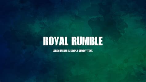 Royal Rumble Font Download Free For Desktop And Webfont