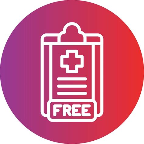 Premium Vector Vector Design Free Medical Checkup Icon Style