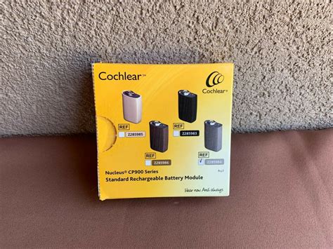 Cochlear Nucleus 6 Cp900 Series Standard Rechargeable Battery Module