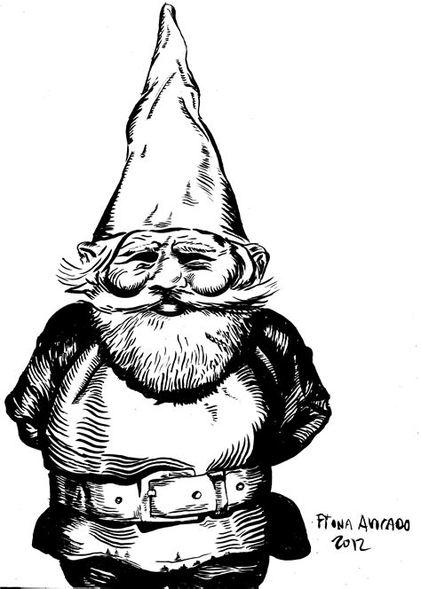 Gnome Drawing At Getdrawings Free Download